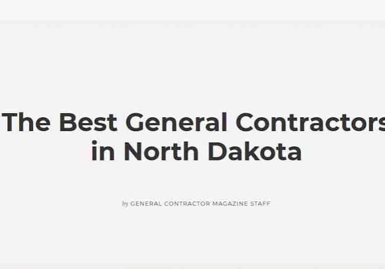 Best General Contractor – North Dakota